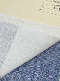 A-5109 Lino Teñido índigo[Fabrica Textil] ARINOBE Subfoto