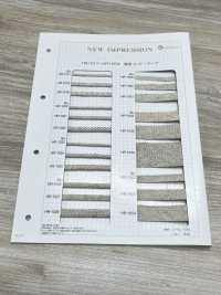 HR-1025 Mezcla De Lino De Punto Por Urdimbre L[Cordón De Cinta De Cinta] Sin Nombre Subfoto