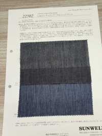 22502 Mezclilla Lavada Transparente índigo De 2,4 Oz[Fabrica Textil] SUNWELL Subfoto