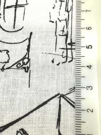 28117 Lino Loomstate Con Estampado De Paisaje Y Procesamiento Angel Soft[Fabrica Textil] SUNWELL Subfoto