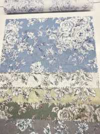 KP9073-DR Impresión Floral Manuscrita De Césped (Doblada Por La Mitad)[Fabrica Textil] COSMO TEXTILE Subfoto