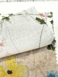 28118 Lino Loomstate Con Estampado De Acuarela Y Procesamiento Angel Soft[Fabrica Textil] SUNWELL Subfoto