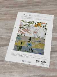 28118 Lino Loomstate Con Estampado De Acuarela Y Procesamiento Angel Soft[Fabrica Textil] SUNWELL Subfoto