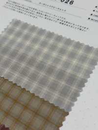 SBT-026 Dobby Check Orgánico[Fabrica Textil] Textiles Kuwamura Subfoto