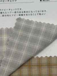 SBT-026 Dobby Check Orgánico[Fabrica Textil] Textiles Kuwamura Subfoto