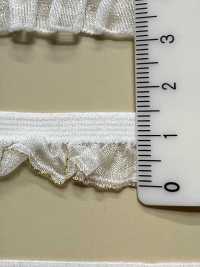 HW-3036 Volante De Organza Con Purpurina Dorada Y Cinta Elástica[Cordón De Cinta De Cinta] Sin Nombre Subfoto