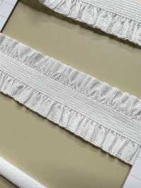 HW-3041 Cinta Elástica De Nailon Con Doble Volante[Cordón De Cinta De Cinta] Sin Nombre Subfoto