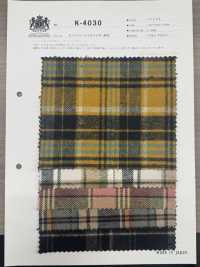 K-4030 8/1 Sarga Pesada Peluda Y Difusa[Fabrica Textil] Textiles Kuwamura Subfoto