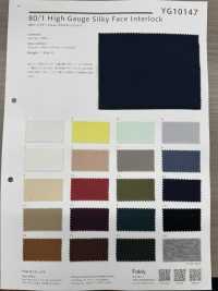 YG10147 80/1 Tejido De Punto Interlock Circular Alto, Cara Suave Y Sedosa[Fabrica Textil] YAGI Subfoto