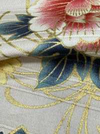 AP55901-DR Satén Flameado Con Estampado Colorido (Doblado A La Mitad)[Fabrica Textil] COSMO TEXTILE Subfoto