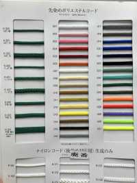 K-301 Cordón De Poliéster Teñido En Hilo, 16 Hebras, Mediano[Cordón De Cinta De Cinta] RIVER Subfoto