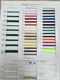 K-240 Cordón Plano De Poliéster Fino Teñido En Hilo[Cordón De Cinta De Cinta] RIVER Subfoto