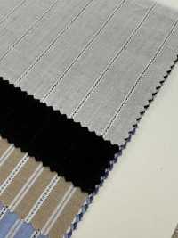 11569 Algodón/lino Teñido Con Rayas Dobby Tipo Escalera Y Acabado De Doble Lavado[Fabrica Textil] SUNWELL Subfoto