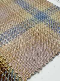 SBT-022 TC Nep Check[Fabrica Textil] Textiles Kuwamura Subfoto