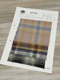 SBT-022 TC Nep Check[Fabrica Textil] Textiles Kuwamura Subfoto