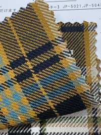 JP-5052 8/1 Sarga Pesada A Cuadros[Fabrica Textil] Textiles Kuwamura Subfoto