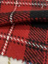 K-4028 Tejido De Sarga De Triple Hilo A Cuadros Con Textura.[Fabrica Textil] Textiles Kuwamura Subfoto