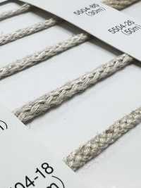 5504-17 Cordón Redondo De La Serie Linen[Cordón De Cinta De Cinta] RIVER Subfoto