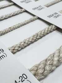 5504-19 Cordón Redondo De Ocho Hebras De La Serie Linen[Cordón De Cinta De Cinta] RIVER Subfoto