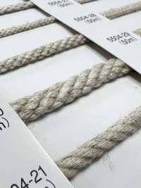 5504-20 Cordón Redondo De Ocho Hebras De La Serie Linen[Cordón De Cinta De Cinta] RIVER Subfoto