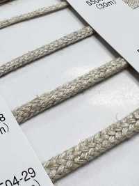 5504-28 Cordón Redondo De La Serie Linen De 16 Capas[Cordón De Cinta De Cinta] RIVER Subfoto