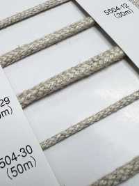 5504-29 Cordón Redondo De La Serie Linen De 16 Capas[Cordón De Cinta De Cinta] RIVER Subfoto