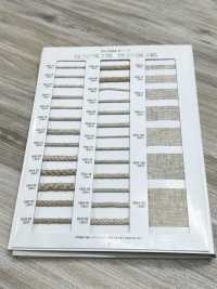 5504-82 Cordón Redondo De La Serie Linen Series Kongouchi[Cordón De Cinta De Cinta] RIVER Subfoto