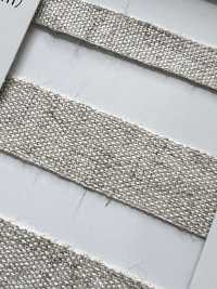 5504-10 Cinta Tejida Lisa De La Serie Linen[Cordón De Cinta De Cinta] RIVER Subfoto