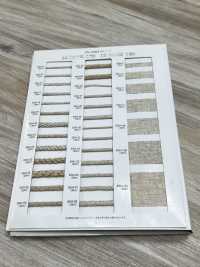 5504-10 Cinta Tejida Lisa De La Serie Linen[Cordón De Cinta De Cinta] RIVER Subfoto