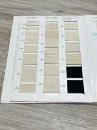 NO5502-24 Cinta De Cinturón Con Orillo A Rayas Tejido[Cordón De Cinta De Cinta] RIVER Subfoto