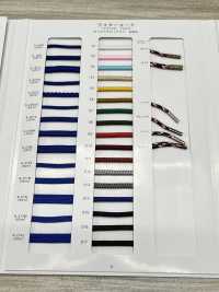 R-195S Cordón Brillante Redondo De 16 Hebras Teñido En Hilo[Cordón De Cinta De Cinta] RIVER Subfoto