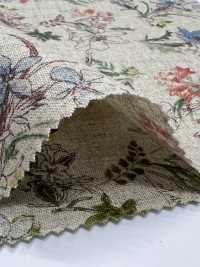 7026-700-5 Telar CL Con Estampado Floral De Acuarela[Fabrica Textil] HOKKOH Subfoto