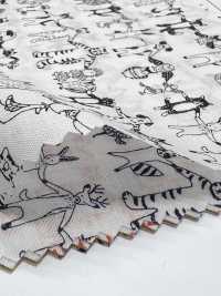 1026-625-10 60 Animales De Jardín Que Se Toman De La Mano[Fabrica Textil] HOKKOH Subfoto