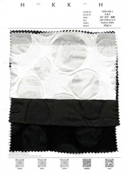 7026-420-1 Jersey 60/- encogido con sal
