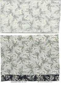 KTS7135 Tela De Algodón Con Estampado Floral Pequeño Y De Gatos[Fabrica Textil] Algodón Kobayashi Subfoto