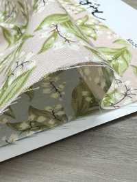 KTS7135 Tela De Algodón Con Estampado Floral Pequeño Y De Gatos[Fabrica Textil] Algodón Kobayashi Subfoto