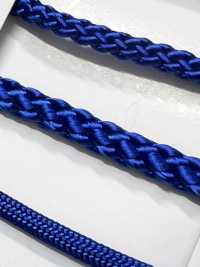 R-205L Cordón Brillante Redondo De 8 Cabos Teñido En Hilo[Cordón De Cinta De Cinta] RIVER Subfoto