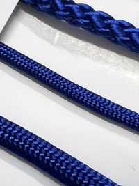 R-206SS Cordón Redondo Brillante, 32 Hebras, Teñido En Hilo[Cordón De Cinta De Cinta] RIVER Subfoto