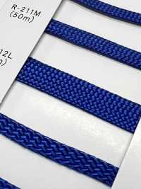 R-212L Cordón Brillante Para Bolsas, Tejido Regular, Teñido En Hilo[Cordón De Cinta De Cinta] RIVER Subfoto