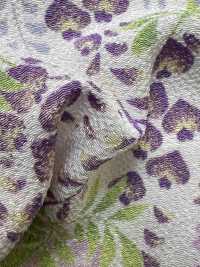 KKP2338-D-FUJINOHANA Flor De Glicina Futako Chirimen[Fabrica Textil] Uni Textile(Estudio Komon) Subfoto