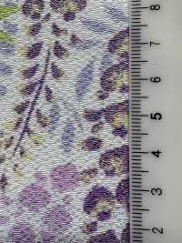 KKP2338-D-FUJINOHANA Flor De Glicina Futako Chirimen[Fabrica Textil] Uni Textile(Estudio Komon) Subfoto