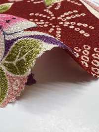 KKP2338-D-UMENIHITTA Futako Chirimen Ciruela Y Hikita[Fabrica Textil] Uni Textile(Estudio Komon) Subfoto