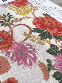 KKP2338-DHM-85 Chirimen Chirimen®[Fabrica Textil] Uni Textile(Estudio Komon) Subfoto