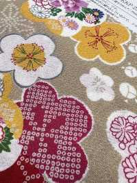 KKP2338-DHM-86 Chirimen Chirimen®[Fabrica Textil] Uni Textile(Estudio Komon) Subfoto