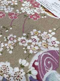 KKP2338-DHM-100 Chirimen Chirimen®[Fabrica Textil] Uni Textile(Estudio Komon) Subfoto