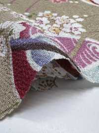 KKP2338-DHM-100 Chirimen Chirimen®[Fabrica Textil] Uni Textile(Estudio Komon) Subfoto