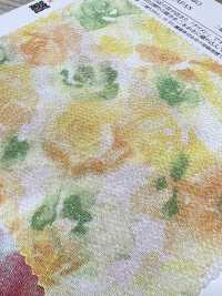 KKP2338-DM-22A Futako Chirimen Multicolor[Fabrica Textil] Uni Textile(Estudio Komon) Subfoto