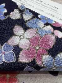 KKP2338-DJ-518A Chirimen Chirimen®[Fabrica Textil] Uni Textile(Estudio Komon) Subfoto