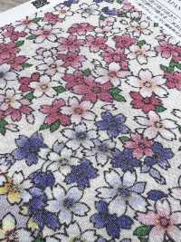 KKP2338-DJ-523A Chirimen Chirimen®[Fabrica Textil] Uni Textile(Estudio Komon) Subfoto