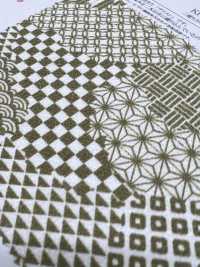 KKP3338-D1147 Chirimen Chirimen®[Fabrica Textil] Uni Textile(Estudio Komon) Subfoto